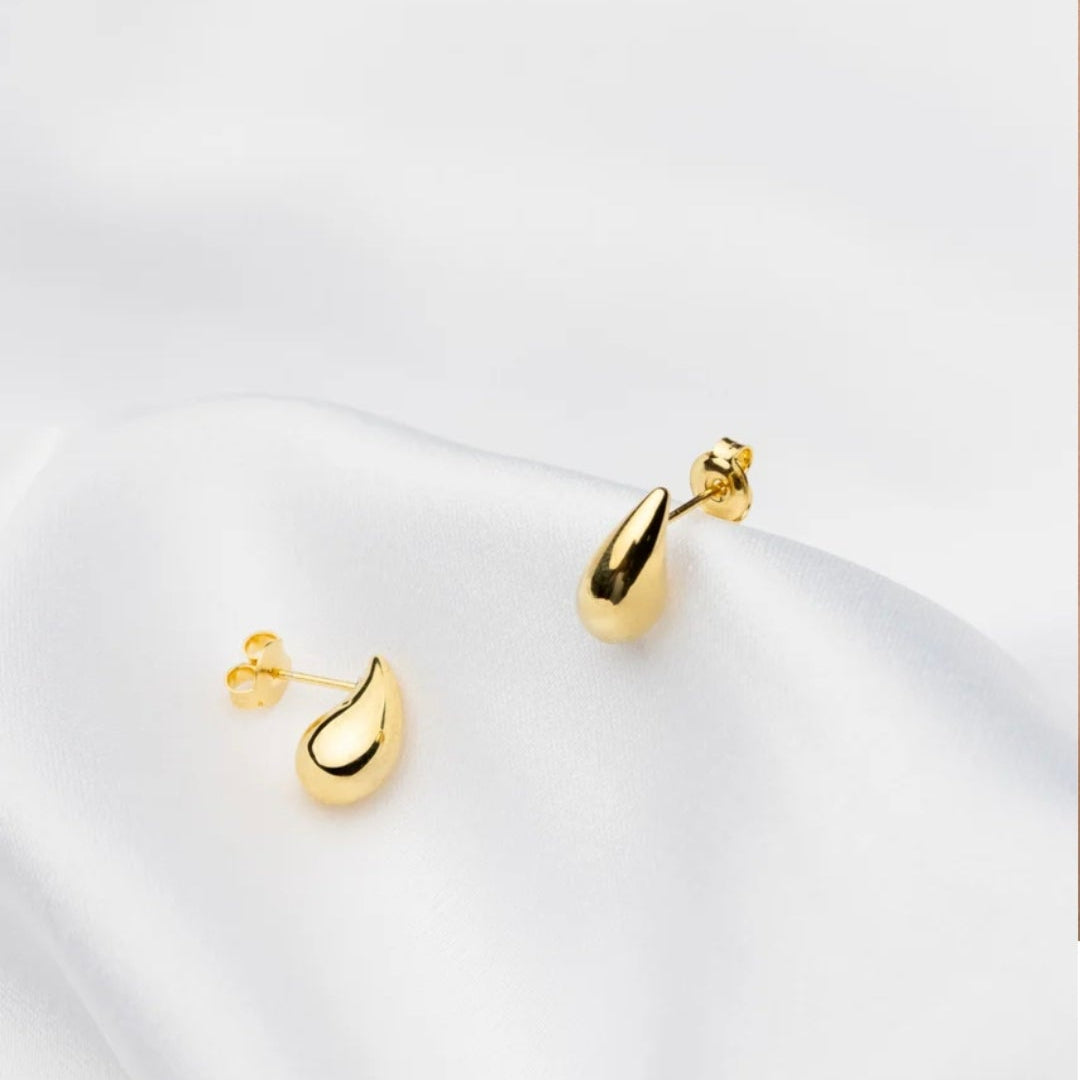 Conjunto "Gold" — Colar e Brinco Banhados a Ouro 18k