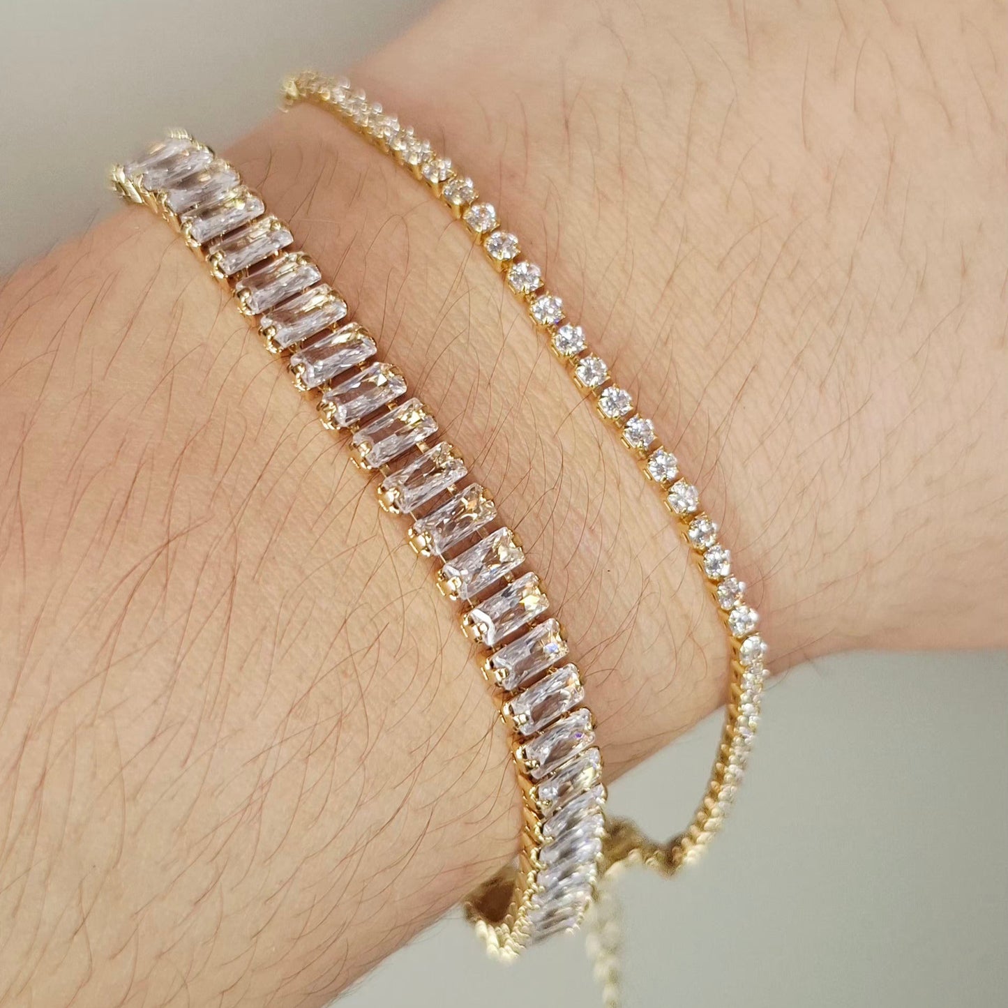 Pulseira "Riviera Classic"- Banhado a Ouro 18k