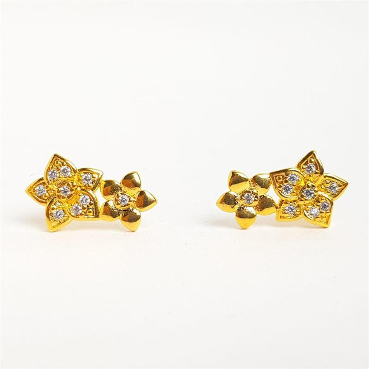 Brinco "Garden"- Banhados a Ouro 18k