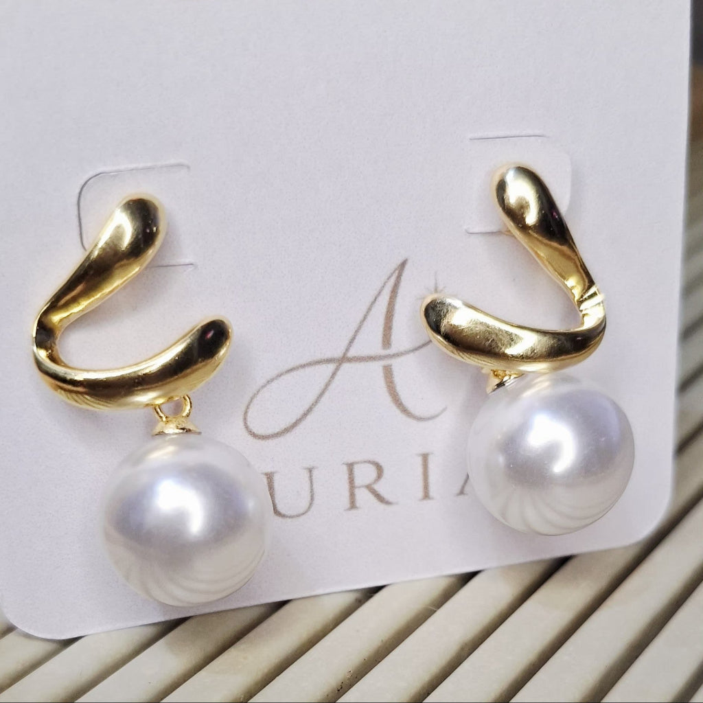 Brinco "Ópera"- Banhados a Ouro 18k