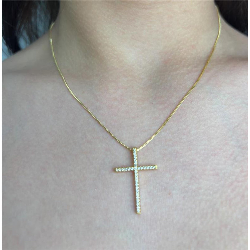 Colar "Sacre"- Banhado a Ouro 18k