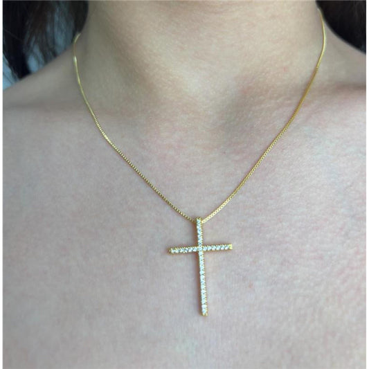Colar "Sacre"- Banhado a Ouro 18k