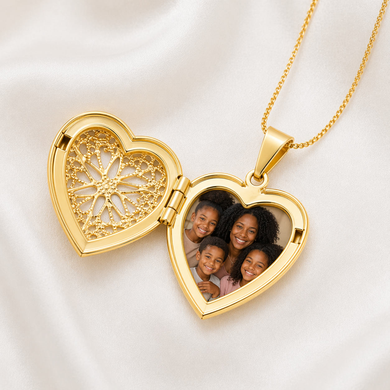 Relicário "Lovely Classic"- Banhado a Ouro 18k