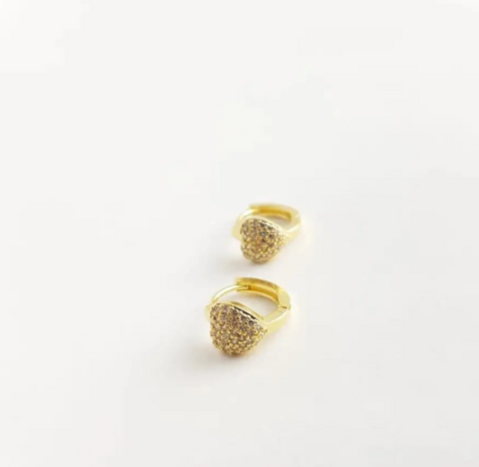 Argola "Love Basic"- Banhado a Ouro 18k
