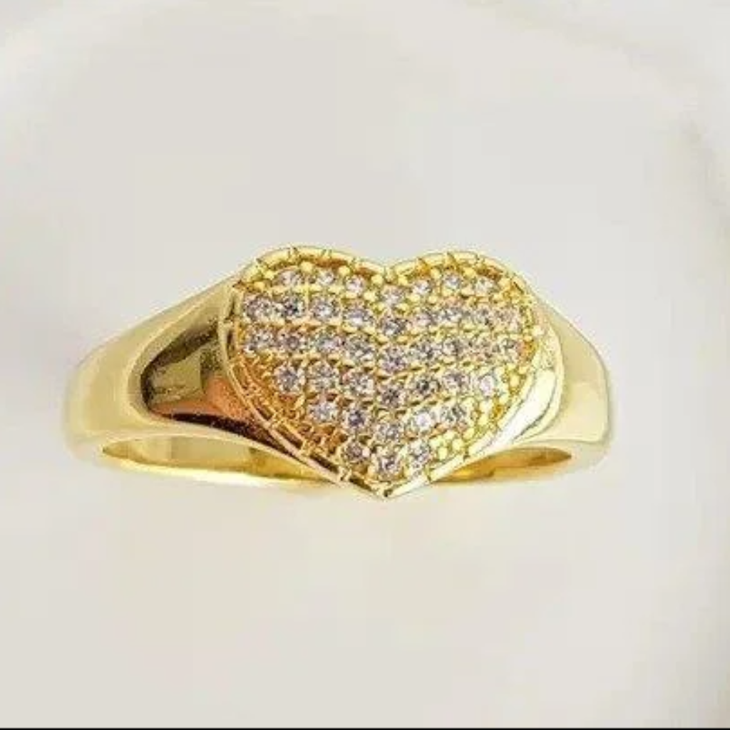 Conjunto: "Love"- Banhado em Ouro 18k