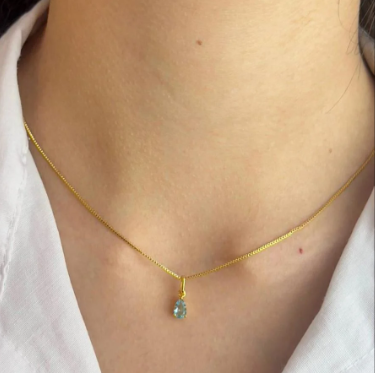 Conjuntos em Gota "Lumière"- Banhados a Ouro 18k