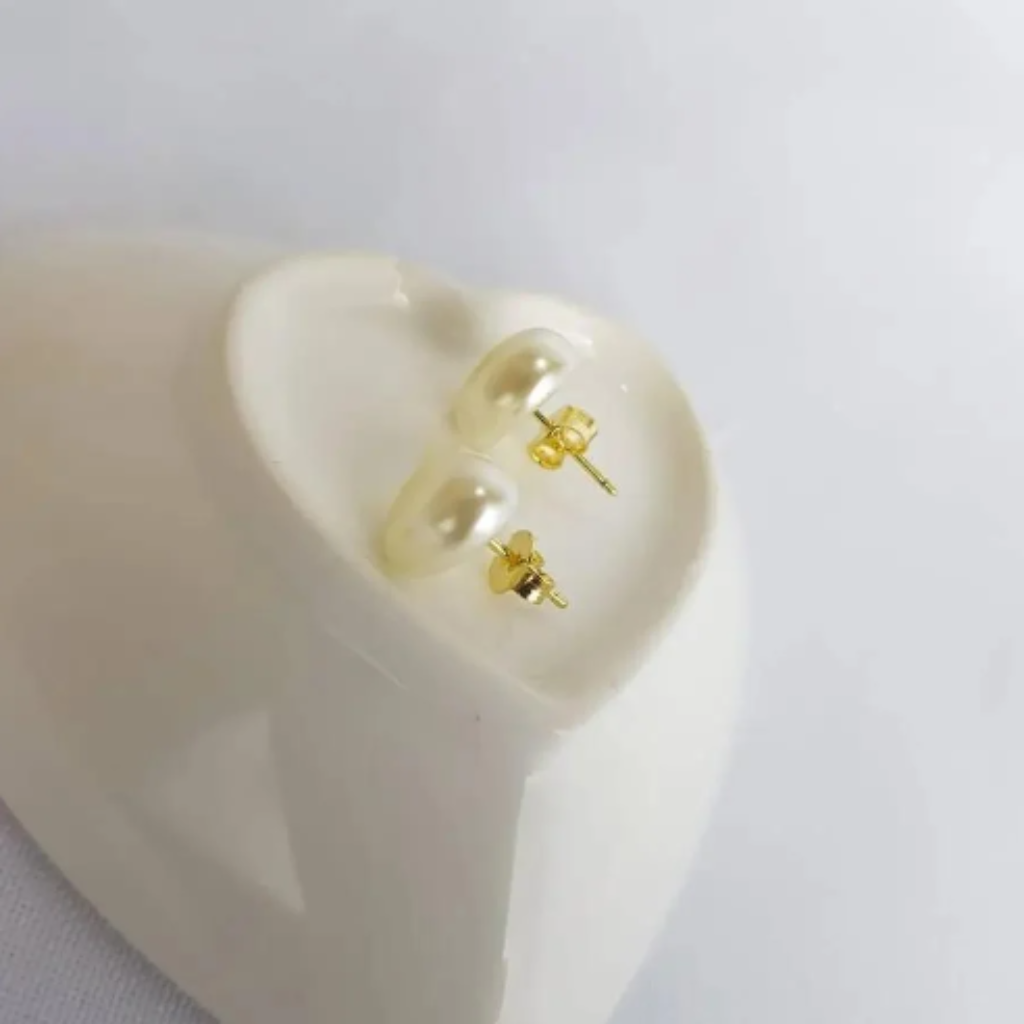 Brinco "Gracie" - Banhado a Ouro 18k