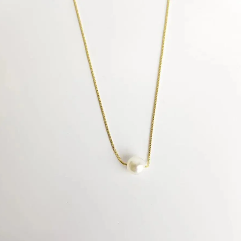 Colar "Ópera Basic"- Banhado a Ouro 18k