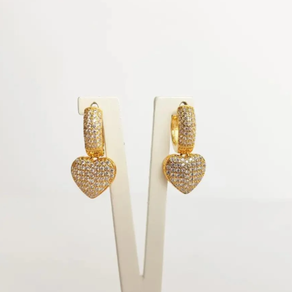 Conjunto: "Love"- Banhado em Ouro 18k