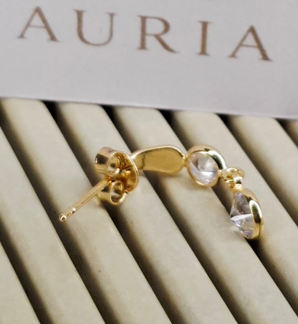 Brinco "Life Classic"- Banhados a Ouro 18k