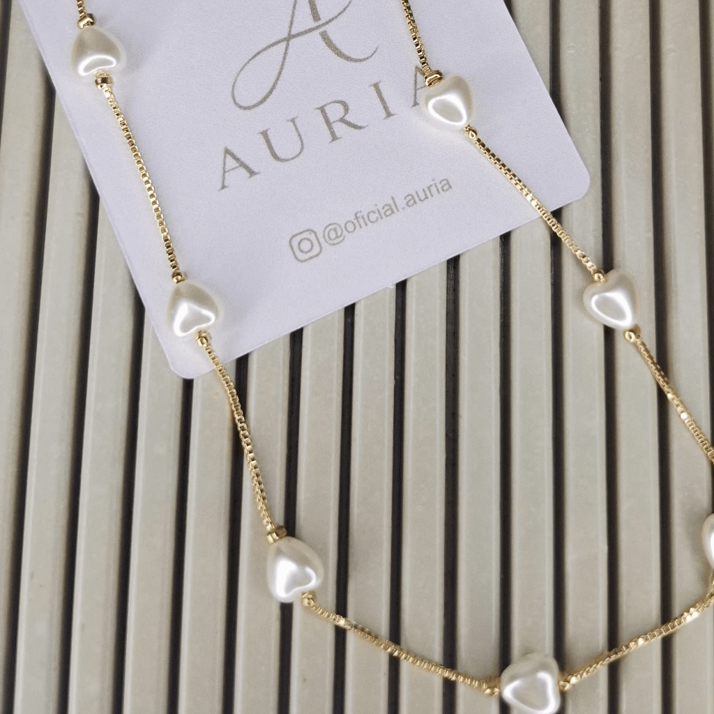 Choker "Gracie"- Banhada a Ouro 18k