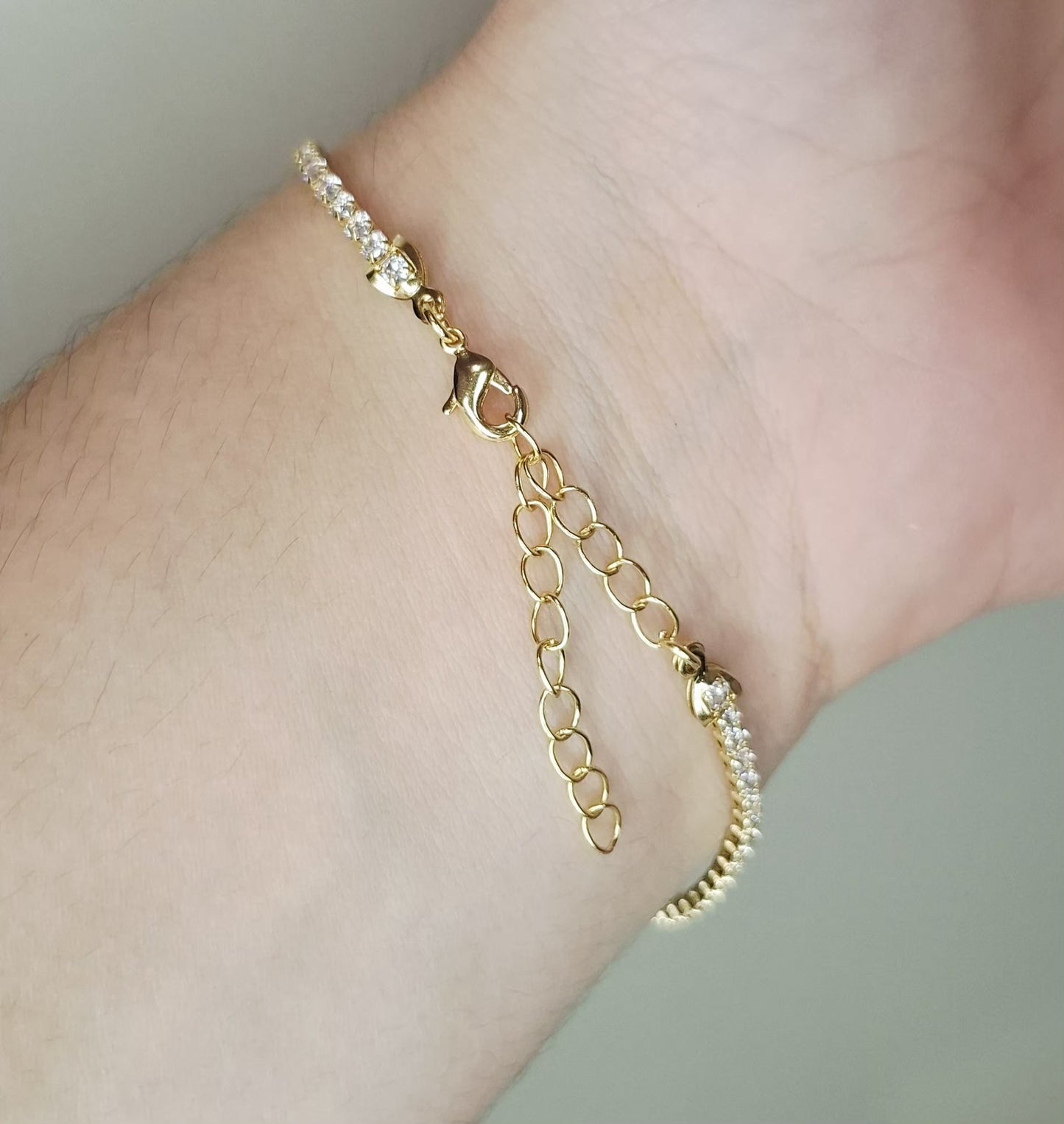 Pulseira "Riviera Basic"- Banhado a Ouro 18k