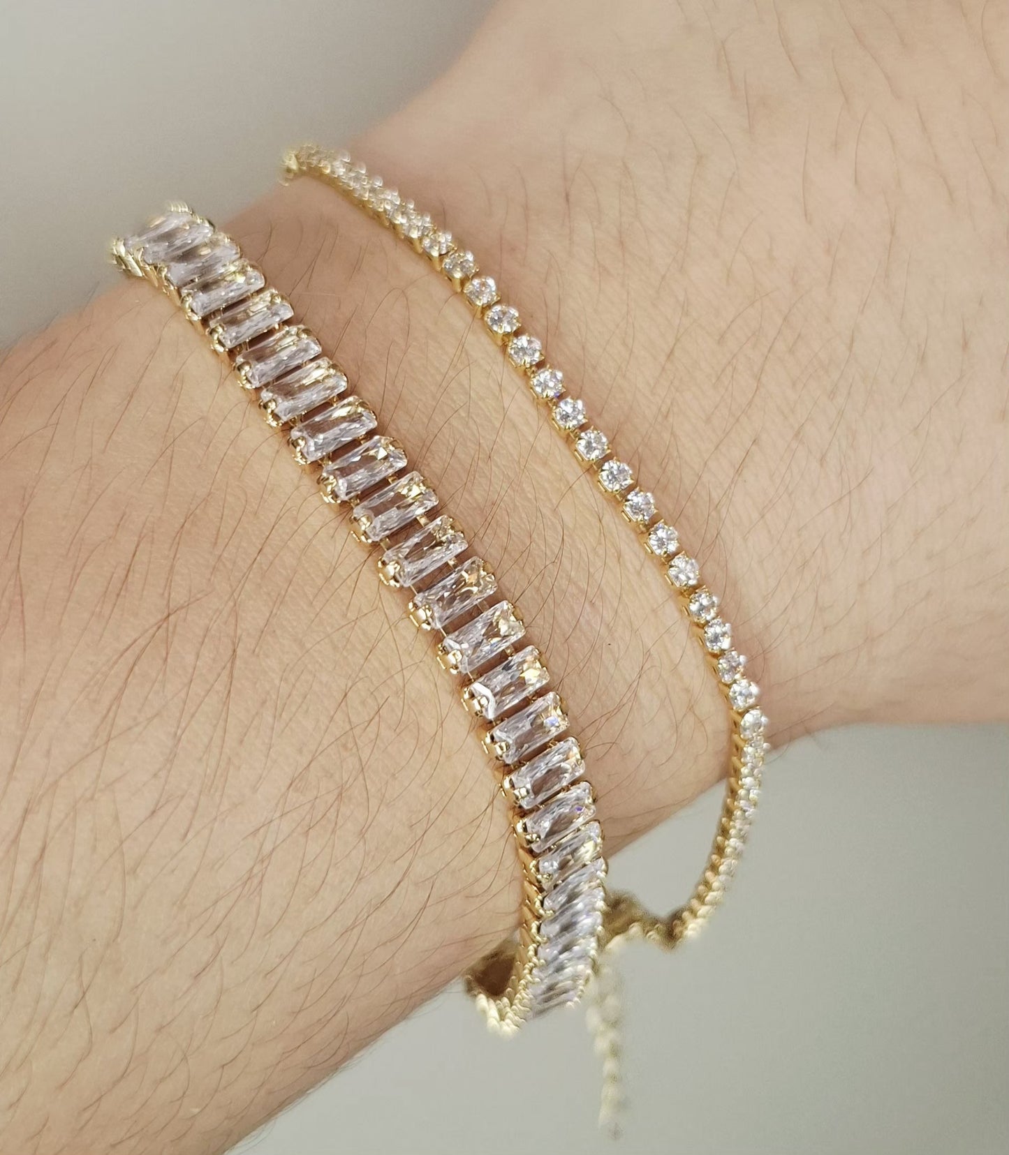 Pulseira "Riviera Basic"- Banhado a Ouro 18k