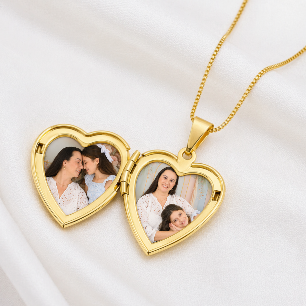 Relicário: "Lovely Basic"- Banhado a Ouro 18k